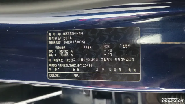 SsangYong Tivoli XLV (Tivoli Air)